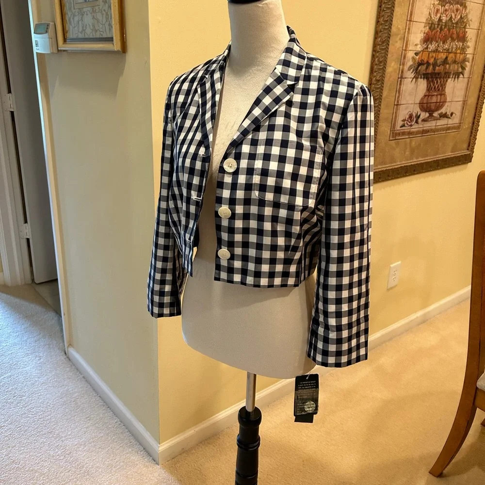 Lauren by Ralph Lauren silk jacket size 8 NWT - Picture 2 of 7